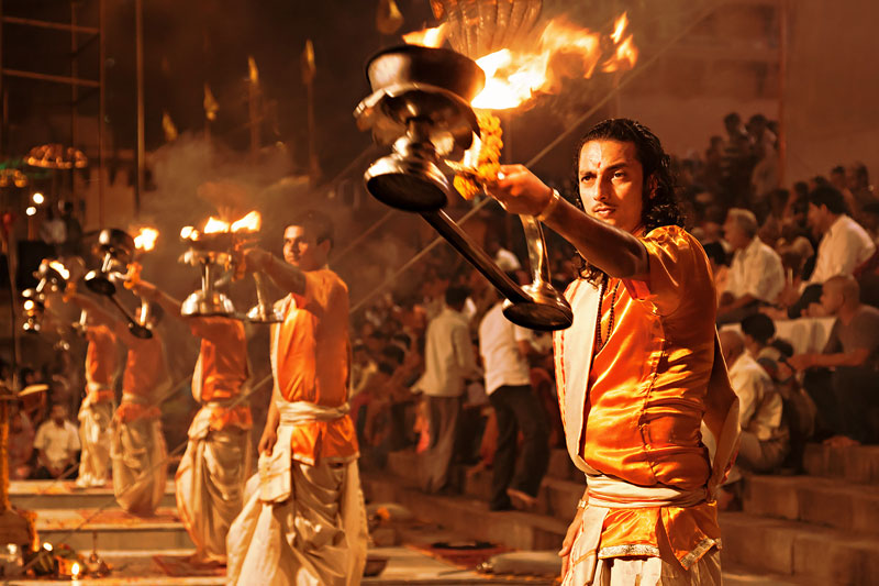 Ma Ganga Aarti in the Evening