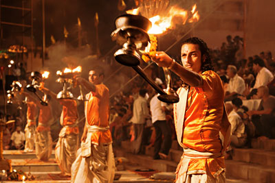 Ma Ganga Aarti in the Evening